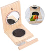 kathson Bird Feeder Parrot Perches Toys Mirror Stand Stainless Steel Food Bowl Cup Cage Accessories Fun Play for Canaries,Parakeet,Cockatiel,Conure,Cockatoo,Lovebirds - BESTMASCOTA.COM