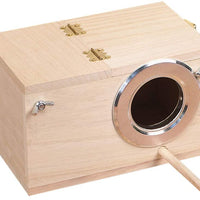 YJJKJ - Caja de madera para periquitos y cacatúas - BESTMASCOTA.COM