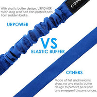 URPOWER Cinturón de seguridad para perro, 2 unidades, cinturón de seguridad ajustable para mascotas, cinturón de seguridad para vehículos, nailon, resistente, elástico y duradero, cinturón de asiento de coche para perros, gatos y mascotas - BESTMASCOTA.COM