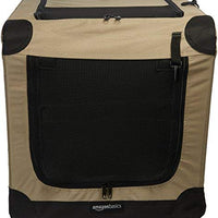 AmazonBasics - Caja plegable para perros con formación de carreras - BESTMASCOTA.COM