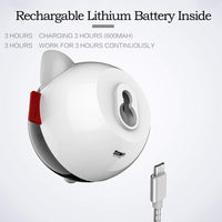 PetDroid Boltz - Juguete láser para gatos, activado por movimiento, automático, batería recargable por USB, patrón aleatorio rápido y lento - BESTMASCOTA.COM