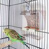 Old Tjikko - Comedero automático para loros, sin ensuciar, para pájaros, jaula, accesorios para Budgerigar, Canario, Cockatiel, Finch, Parakeet, Seed Food Container - BESTMASCOTA.COM