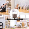 Contenedor de almacenamiento de alimentos para mascotas con taza de medición, boquilla de vertido y hebilla de sellado dispensador de alimentos para perros y gatos - BESTMASCOTA.COM