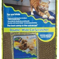 ourpets Lejos y amplia Scratcher, Marrón - BESTMASCOTA.COM