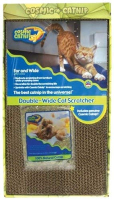 ourpets Lejos y amplia Scratcher, Marrón - BESTMASCOTA.COM