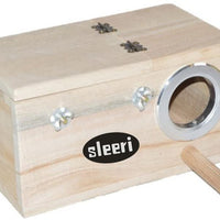 Anillo caja de cría loros de pájaros caja rodar DIY Kits peonía tigre rodar de Pájaro jaula de loros montaje Nesting cerradura - BESTMASCOTA.COM