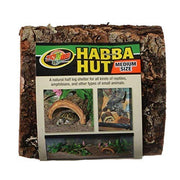 Zoo Med Habba Hut Natural Medio tronco con refugio de corteza mediano (5 pulgadas de largo x 5.5 pulgadas de ancho x 3 pulgadas de alto) – Paquete de 3 - BESTMASCOTA.COM