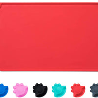 Alfombrillas de silicona impermeables para perros y gatos, antideslizantes, de grado FDA - BESTMASCOTA.COM
