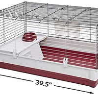 Juego de casa para conejos de lujo Wabbitat de Midwest Homes for Pets - BESTMASCOTA.COM