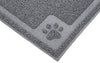 Gefryco - Alfombrilla de alimentación para mascotas para cuenco de alimentos y agua, trampa la arena de la caja y las patas, 24 x 16 pulgadas, flexible, impermeable y antideslizante, alfombrilla para perros y gatos - BESTMASCOTA.COM