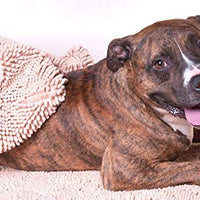My Doggy Place – Toalla de baño para perro de chenilla de microfibra ultra absorbente con bolsillos de mano, duradera, de secado rápido, lavable, evita la suciedad de barro - BESTMASCOTA.COM