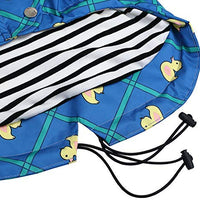 Morezi - Chubasquero para perro con cremallera y botones reflectantes, resistente a la lluvia y al agua, cordón ajustable, capucha extraíble, elegante chubasquero para perro, tallas XS a XXL - BESTMASCOTA.COM