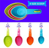 RYPET Pet Food Scoop - Measuring Cups Spoons Set Plastic Dog, Cat Bird Food (Random Color) - BESTMASCOTA.COM