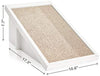 Forma Basics Eco Friendly Cat Scratcher inclinación, Cat Scratching Pad con Orgánica catnip (fabricada de sostenible no tóxico ZBoard paperboard) - BESTMASCOTA.COM