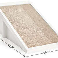 Forma Basics Eco Friendly Cat Scratcher inclinación, Cat Scratching Pad con Orgánica catnip (fabricada de sostenible no tóxico ZBoard paperboard) - BESTMASCOTA.COM