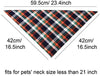 Bandanas de perro de 12 piezas, pañuelo triangular para perro, impresión reversible lavable, baberos para perro, juego de pañuelos, apto para mascotas pequeñas o medianas - BESTMASCOTA.COM