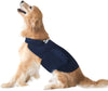 Eagloo - Chaqueta de ansiedad para perro para perro (antiansiedad, antiansiedad, antiansiedad y alivio del estrés, ligera y calmante para mascotas para truenos y ansiedad), color azul marino - BESTMASCOTA.COM