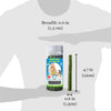 Meric Timothy Sticks, varillas en polvo de hierba timoteo de alta fibra, promueve la higiene dental y apoya la salud digestiva, 20 unidades. - BESTMASCOTA.COM