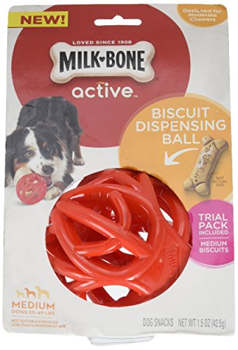 Pet Supplies : Milk-Bone Active Treat Tumbler, Interactive Dog Treat  Dispensing Dog Toy for Small Treats 