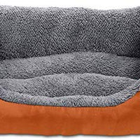 Cama para perro de lujo para mascotas, sofá supersuave para mascotas, cama para gatos, tumbona antideslizante para mascotas, cama para mascotas de primera calidad, calentamiento automático y transpirable - BESTMASCOTA.COM