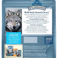 Buffalo la Wilderness grano última intervensión wild Bones La Chews Dental la todos los tamaños ★ ★ ★ ★ Azul EE. UU. - BESTMASCOTA.COM