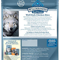 Blue Buffalo Wilderness Trail Treats Wild Bites Grain Free Soft Moist Dog Treats - BESTMASCOTA.COM