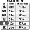 BV cable duro extra largo para atar perros de hasta 125 libras, 30 pies - BESTMASCOTA.COM