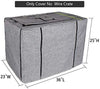 Petsfit Durable Double Door Polyester Dog Crate Cover with Mesh Window - BESTMASCOTA.COM