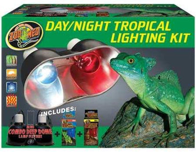 Zoo Med Día/Noche Tropical Kit de iluminación - BESTMASCOTA.COM