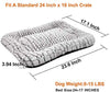Coohom - Cama de peluche para perro, cama para mascotas, alfombrilla para jaula, cama lavable para perros medianos y grandes - BESTMASCOTA.COM