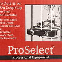 ProSelect recipiente de acero inoxidable, versátiles recipientes de acero inoxidable para mascotas y jaulas para animales - BESTMASCOTA.COM