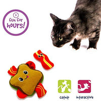 Pet Craft Supply Funny Enticing Crinkle Pouncing Cuddling Chasing Catnip & Silvervine Juguetes interactivos de alivio del aburrimiento para gatos - BESTMASCOTA.COM