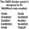 Casas MidWest para mascotas con panel divisor - BESTMASCOTA.COM