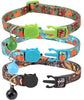 BoomBone Cat Collar Breakaway with Bell,Safe Puppy Collars for Thanksgiving - BESTMASCOTA.COM