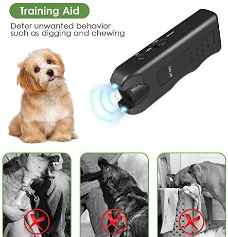 Aplus+ ultrasonic 2025 bark deterrent