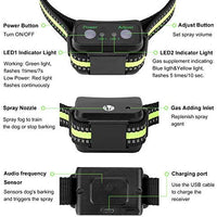 Zeonetak collar de corteza en spray para entrenamiento de perro, Citronella Control Stop ladrando collar para perros pequeño, mediano, grande, ajustable, recargable, impermeable, sin golpes y humanos - BESTMASCOTA.COM