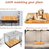 JoicyCo - Colchoneta para cama de perro, 27.5/36/42/47 pulgadas, lavable, antideslizante - BESTMASCOTA.COM