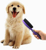 Hertzko – Brocha de cerdas y alfileres de doble cara para perros y gatos con pelo largo o corto – cerdas densas que eliminan el pelo suelto de la capa superior y peine de pines que elimina los enredos y la capa inferior muerta - BESTMASCOTA.COM