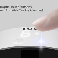 TUG Collar de corteza recargable mejorado; modos ajustables; interfaz exclusiva de fácil tacto – botones en la parte frontal del dispositivo para ajustar mientras se usa. - BESTMASCOTA.COM