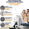 Panther Armor Protectores de muebles para gatos – 8 (ocho) – Pack – Protectores de sofá para gatos – 4 unidades XL 17 pulgadas L 12 pulgadas W + 4 unidades grande 17 pulgadas L 10 pulgadas W Cat Scratch Disterrent – Sofá esquinero Cat Scratch Repellent - BESTMASCOTA.COM