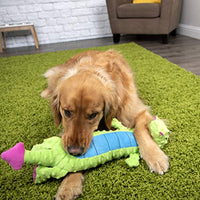 GoDog Skinny Dragons con protector para masticar, juguetes para perros de peluche duraderos con chirriadores - BESTMASCOTA.COM