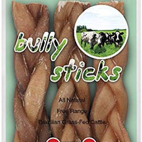 GigaBite Odor-Free Braided Bully Sticks - USDA & FDA Certified All Natural, Free Range Beef Pizzle Dog Treat – By Best Pet Supplies - BESTMASCOTA.COM