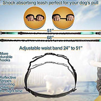 SparklyPets Hands-Free Dog Leash for Medium and Large Dogs – Professional Harness with Reflective Stitches for Training, Walking, Jogging and Running Your Pet - BESTMASCOTA.COM