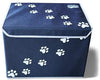 Feline Ruff - Caja de almacenamiento para juguetes de perro, tamaño grande Cesta de almacenamiento de juguetes para mascotas de 16.0 x 12.0 in con tapa. Cubo de lona plegable perfecto para juguetes y accesorios de gato. - BESTMASCOTA.COM