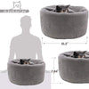 Winsterch - Cama para gatos, lavable, cálida, redonda, suave, sofá para mascotas, cama para gatos, camas para mascotas pequeñas - BESTMASCOTA.COM