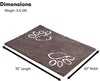 Internet's Best - Alfombrilla de felpilla para perro - BESTMASCOTA.COM