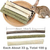 Dbeans Flourithing 3 tipos de juguetes combinados para masticar palos molar dulce de bambú de manzana rama Timothy hierba para mascotas Chinchilla ardilla gerbil hámster ardilla cobayas - BESTMASCOTA.COM