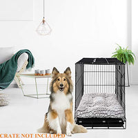 Coohom - Cama de peluche para perro, cama para mascotas, alfombrilla para jaula, cama lavable para perros medianos y grandes - BESTMASCOTA.COM