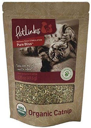 petlinks Pure Bliss 1.75 oz Orgánica catnip - BESTMASCOTA.COM