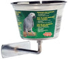 Living World Stainless Steel Parrot Cup - BESTMASCOTA.COM